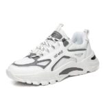 New Autumn Men's Shoes Trendy Breathable Comfortable Casual Mesh Sneakers Sports Casual Running Dad Shoes - Image 4