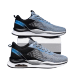 Men's Sports Shoes 2025 Summer New Model Foreign Trade Dropshipping Lace-Up Running Shoes Fashionable Stylish Trendy Breathable Shoes for Men - Image 2