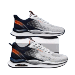 Men's Sports Shoes 2025 Summer New Model Foreign Trade Dropshipping Lace-Up Running Shoes Fashionable Stylish Trendy Breathable Shoes for Men - Image 3