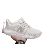 Men's Mesh Breathable Splicing Soft Bottom Running Shoes New Style Leisure Sports Air Cushion Lace-Up for Spring Travel - Image 2